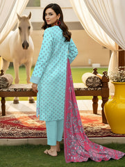 3 Pcs Lawn Unstitched Suit 510