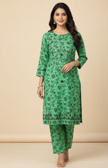 2 Pcs Unstitched Khaddar Ladies Suit 510