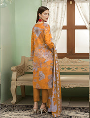 3 Pcs Lawn Unstitched Suit 512
