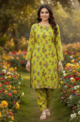 2 Pcs Ladies Suit Des 116