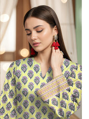 3 Pcs Lawn Unstitched Suit 518
