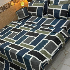 7 Pcs Quilted Comforter Set CC 219