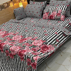 7 Pcs Quilted Comforter Set CC 220