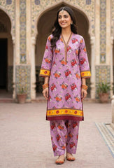2 Pcs Ladies Suit Des 121
