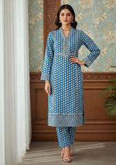 2 Pcs Ladies Suit Des 124