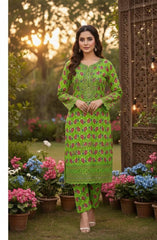 2 Pcs Ladies Suit Des 128