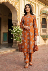 2 Pcs Ladies Suit Des 129
