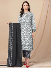 3 Pcs Lawn Unstitched Suit 533