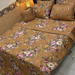 7 Pcs Quilted Comforter Set CC 240