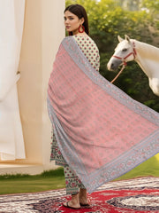 3 Pcs Lawn Unstitched Suit 504