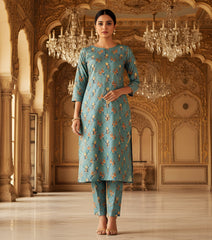 2 Pcs Ladies Suit  Des  104