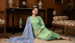 3 Pcs Lawn Unstitched Suit 553