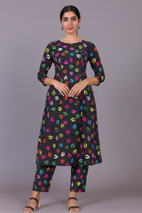 2 Pcs Ladies Suit  Des  154