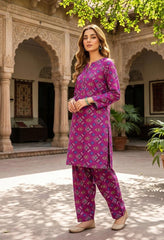 2 Pcs Ladies Suit Des 155