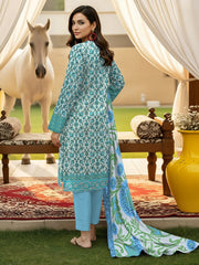 3 Pcs Lawn Unstitched Suit 507