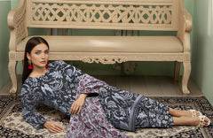 3 Pcs Lawn Unstitched Suit 511