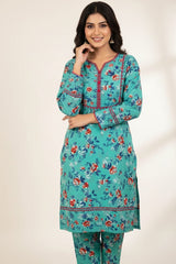 2 Pcs Unstitched Khaddar Ladies Suit 512