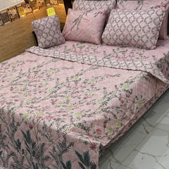 7 Pcs Quilted Comforter Set CC  212