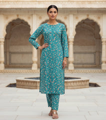 2 Pcs Ladies Suit  Des  113
