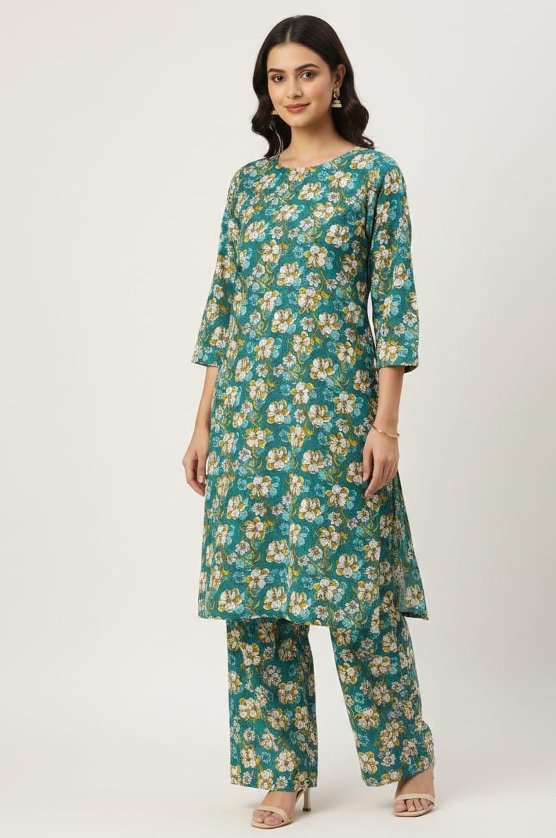 2 Pcs Ladies Suit  Des  113