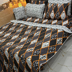 7 Pcs Quilted Comforter Set CC  214