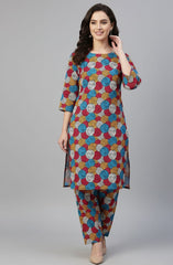 2 Pcs Unstitched Khaddar Ladies Suit 515