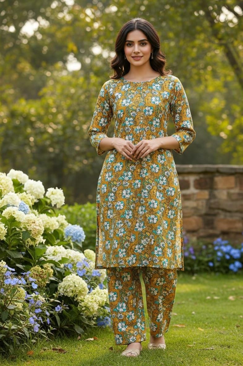 2 Pcs Ladies Suit  Des  116
