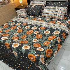 7 Pcs Quilted Comforter Set CC  217