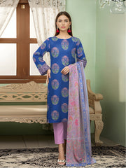 3 Pcs Lawn Unstitched Suit 519