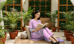 3 Pcs Lawn Unstitched Suit 524