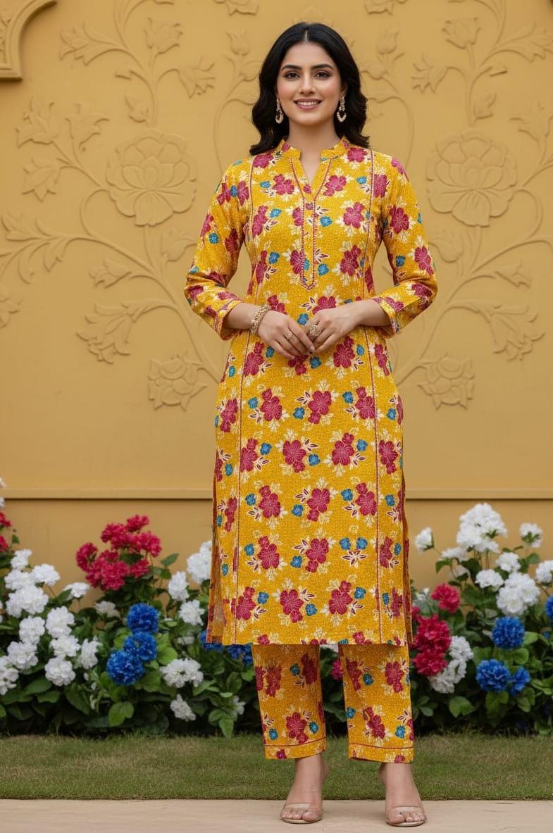 2 Pcs Ladies Suit  Des  127