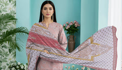 3 Pcs Lawn Unstitched Suit 531