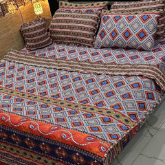 7 Pcs Quilted Comforter Set CC  232