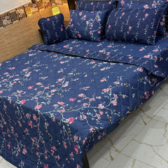 7 Pcs Quilted Comforter Set CC  235