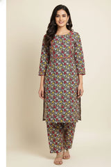 2 Pcs Unstitched Khaddar Ladies Suit 504