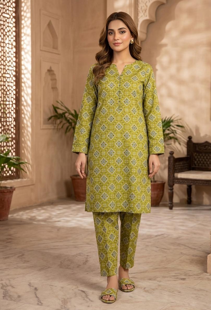 2 Pcs Ladies Suit  Des  150
