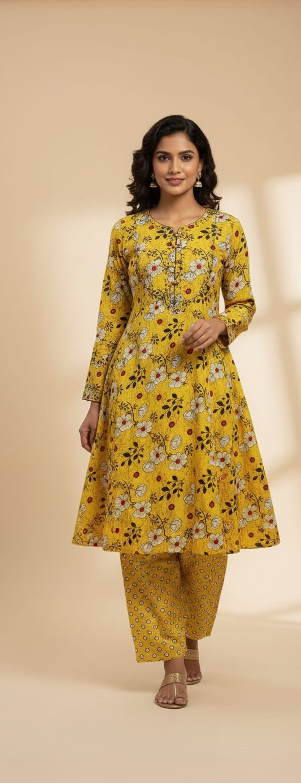 2 Pcs Unstitched Khaddar Ladies Suit 552