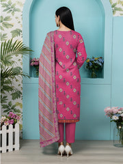 3 Pcs Lawn Unstitched Suit 554
