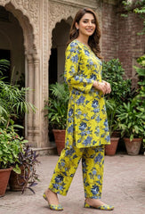 2 Pcs Ladies Suit  Des  154