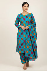 2 Pcs Unstitched Khaddar Ladies Suit 555