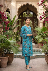 2 Pcs Ladies Suit  Des  159