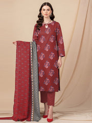 3 Pcs Lawn Unstitched Suit 560