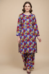 2 Pcs Unstitched Khaddar Ladies Suit 507
